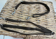 Load image into Gallery viewer, English Made Soft Webbing Grass Reins -Small Pony Size- One Pair