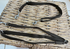 English Made Soft Webbing Grass Reins -Small Pony Size- One Pair