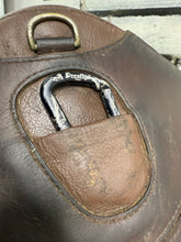 Load image into Gallery viewer, S/H 50” Prestige Padded Stud Leather Girth-Brown