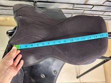 Load image into Gallery viewer, 16” XW Thorowgood Maxam Cob GP Saddle - Black