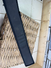 Load image into Gallery viewer, S/H 24” Waffle Padded Cob Dressage/Roller Girth - Black