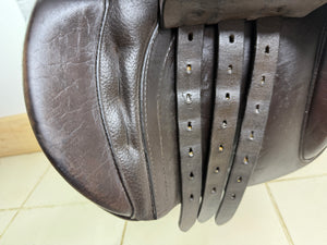 17” Wide-XW Ideal Apex H&C Cob GP Saddle - Brown