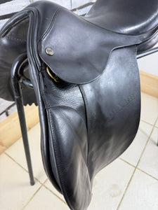 17” Wide Dever Cob GP Saddle - Black