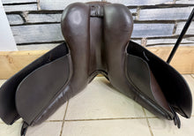 Load image into Gallery viewer, 15” Wide Manor English Pony WH Saddle - Brown - GP/Workers - W-XW