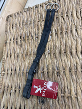 Load image into Gallery viewer, S/H Jeffries Falcon Running Martingale Attachment -Cob- Black
