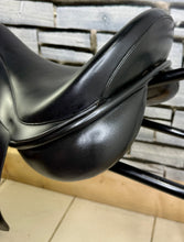 Load image into Gallery viewer, 17 1/2” MW Ideal 1350 GP Saddle - ESTA -Black- Big Blocks - English Leather