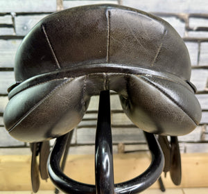 16” Wide Santa Cruz Pony GP Saddle - Black
