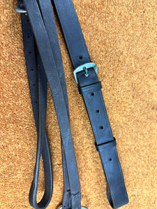 S/H English Leather Running Martingale - Brown - Full