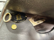 Load image into Gallery viewer, 17 1/2” Wide Paul Jones Working Hunter Saddle -Brown- Suede Seat &amp; Knees