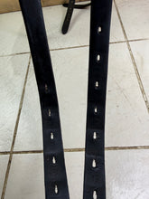 Load image into Gallery viewer, 17 1/2” Wide Ideal Suzannah Dressage Saddle - Black - Suede Seat &amp; Knees