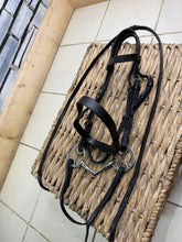 Load image into Gallery viewer, S/H English Complete Lead Rein Showing Bridle -Brown- Small Pony