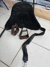 Load image into Gallery viewer, Tiny Fleece Shetland/Pony Pad Saddle -Complete with Girth &amp; Stirrups- Jungle/Animal Print