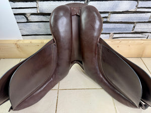 17” MW Ideal VSD/GP Saddle - Brown