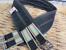 Load image into Gallery viewer, S/H 46” Aerborn Double Elastic Waffle Girth - Black