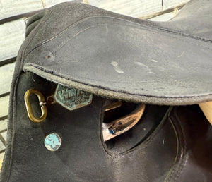 17” Wide/Changeable Gullet Wintec 2000 GP Saddle - Black