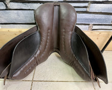 Load image into Gallery viewer, 14” Medium Small Pony Leather GP Saddle - Brown