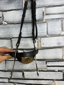 S/H English Hackamore Bridle - Brown - Full