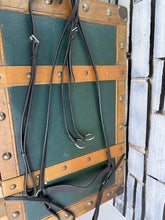 Load image into Gallery viewer, Hunting Breastplate &amp; Martingale - English Leather -Dark Brown- Full Size
