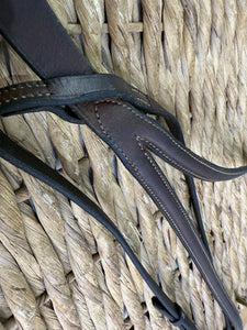 S/H Bruno DeGrange French Running Martingale - Brown - Full
