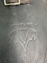 Load image into Gallery viewer, 20” Voltaire Stud Girth - Super Soft Padded Leather Jumping Girth-Black