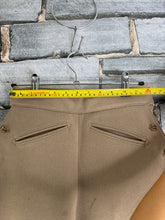 Load image into Gallery viewer, Vintage Sams Cavalry Twill Elephant Ear Breeches -24” Waist- Buff - Suede Knees
