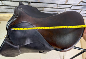 16 1/2” XW Saddleworld/L.A. Jones GP Saddle - Brown