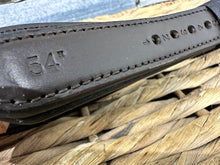 Load image into Gallery viewer, 54” Bonded Nylon Core Non-Stretch Stirrup Leathers - Brown
