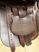 Load image into Gallery viewer, 14” Wide Barnsby English Pony Working Hunter/Show Saddle - Brown - Lead Rein Tiny Tot