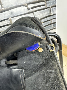 16 1/2” XW Teversal WH Saddle - Black