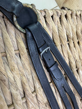 Load image into Gallery viewer, S/H English Hunting Breastplate &amp; Running Attachment -Black- Full