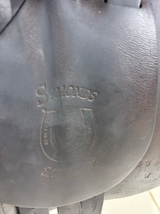 17 1/2” Wide Symmonds Designer VSD/GP Saddle - Brown