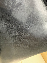 Load image into Gallery viewer, 16 1/2” Wide (AO) Voltaire Palm Beach 2024 Jump Saddle - Black - FIN Panel