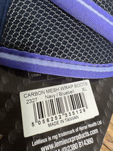 Load image into Gallery viewer, Lemieux Carbon Mesh Wrap Boots - XL - Navy/Bluebell