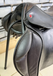 16” Wide Albion Selecta Pony GP/Jump Saddle - Brown