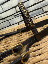 Load image into Gallery viewer, S/H In-hand Show Bridle with Chain Link Brow - Full