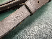 Load image into Gallery viewer, Jeffries Hunter Snaffle Bridle - Brown -Full Size- English Leather