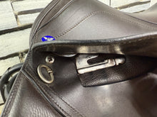Load image into Gallery viewer, 16 1/2” Changeable Gullet Utopia/Discovery Jump Saddle - Brown
