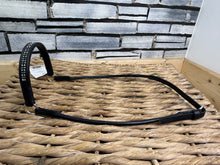 Load image into Gallery viewer, Arab In Hand Rolled Leather Show Halter/Bridle-Dot/Dash Diamonte