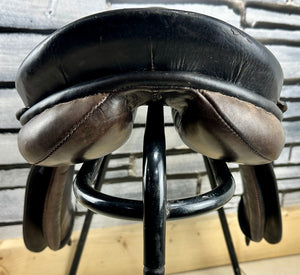 17 1/2” Narrow Berney Bros GP/Jump Saddle - Brown