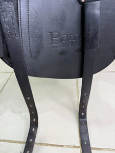 17 1/2” Medium Barnsby Dressage Saddle - Black