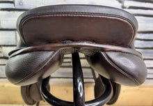 Load image into Gallery viewer, 17” MW Paul Jones Jump Saddle - Brown