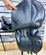 Load image into Gallery viewer, 17 1/2” Wide Symmonds Designer GP Saddle - Black