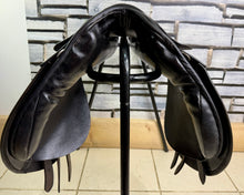 Load image into Gallery viewer, 14 1/2” Wide English Pony GP Saddle - Black - Sec A/Shetland - Tiny Tot