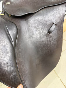 17” Wide Farrington Burford Event Cob Saddle - Brown