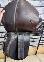 Load image into Gallery viewer, 17 1/2” Medium Silhouette Midas High Wither GP Saddle - Brown