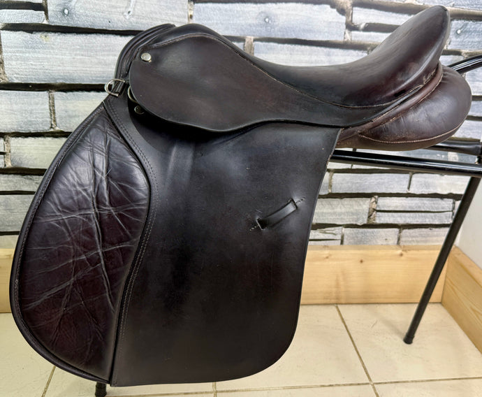 16 1/2” MW English GP Saddle - Brown