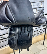 Load image into Gallery viewer, 17 1/2” Wide Symmonds Designer GP Saddle - Black
