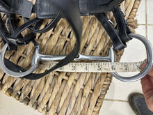 Load image into Gallery viewer, S/H Rhinegold Complete Padded Crank Flash Bridle - Black - XF