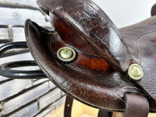 Load image into Gallery viewer, 16” Bunkhouse Leather Banderas Texas Western Saddle - Brown
