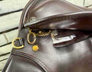 17” Medium Farrington Burford Event Saddle - Brown